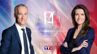 bandeannonce défilé 14 juillet TF1 [upl. by Saylor]