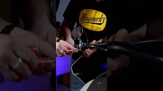 ⚡️ Harley Drink Holder Flash Install⚡️ hogworkz harleydavidson harleydrinkholder motorcycledrink [upl. by Ennagem]