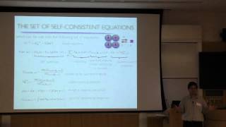 Kristjan Haule quotFunctional Dynamical Mean Field Approachquot Part 2 of 2 [upl. by Dnomyad]