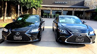 2020 Lexus ES350 F Sport Vs Luxury Model Comparison [upl. by Queena]