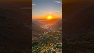 Stickle tarn in Ambleside the Lake District  the most beautiful solo sunrise [upl. by Noiramed]