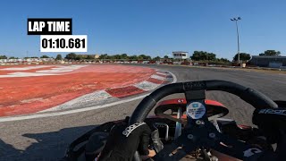 Karting Vendrell  2t Go Kart Lap Time [upl. by Adihahs5]