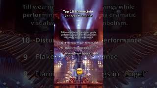 Top 10 Rammstein Concert Moments [upl. by Jesse]