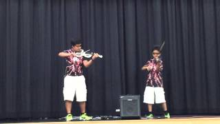 Ryan Xie amp Alan Xie Talent Show Jun2015  Secrets [upl. by Asor114]