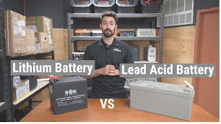 Lithium vs AGM Batteries Whats Best For OffGrid Solar Power Systems Comparison amp Breakdown [upl. by Wendelin]