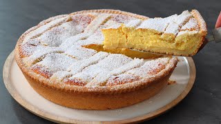 CROSTATA con Crema di Ricotta ricetta della Nonna Tradizionale [upl. by Byrann]