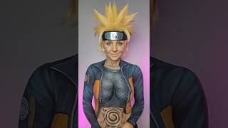 Naruto Cosplay Using Paint [upl. by Myrlene]