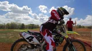 Ricky Carmichael Motocross Riding Tips 1 Starts [upl. by Akemed]