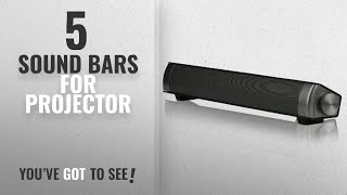 Top 5 Sound Bars For Projector 2018 ASIYUN Soundbar 10W Wired and Wireless Speaker Audio Stereo [upl. by Nadeen]