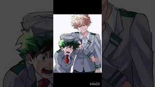 Izuku Midoriya 🥦 x Katsuki Bakugou 🤬 mha myheroacadmia animé shortvideo [upl. by Cohe]