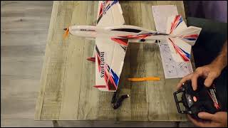 QIDI550 6CH RC AIRPLANE SWIFTONE unboxing and full build video [upl. by Russo]