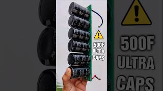 12 Volt 500 Farad Super Capacitor Pack DIY shorts [upl. by Hartzell807]