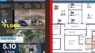 FLOOR MAP CONFIGURATION IN GENETECH SECURITY CENTER  GenetechSecurityCenter FloorMapConfiguration [upl. by Tomasine]