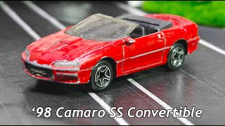 98 Camaro SS Convertible  Matchbox 1998 [upl. by Arihsa]