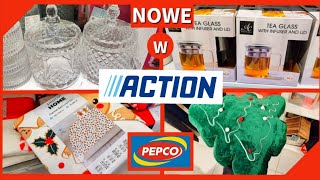 ACTION ‼️PEPCO ‼️NOWOŚCI ‼️ Bombonierka ‼️Pościel ‼️Poduszka Choinka 🎄 DEKORACJE 💫Przegląd półek [upl. by Baerman947]