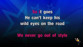 Style  Taylor Swift KARAOKE [upl. by Nigen798]