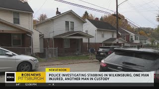 Suspect in custody after stabbing in Wilkinsburg [upl. by Sane]