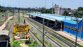 TAMBARAM TBM Railway Station  Chennai TamilNadu  Indian Railways  Ajith Rail World [upl. by Eelarol]