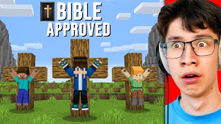 Beating Minecraft the Way The Bible Intended It [upl. by Tterb80]