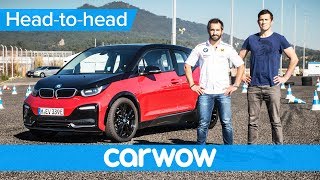 New BMW i3s 2018 review  why electric cars can be fun  Head2Head [upl. by Ligriv]