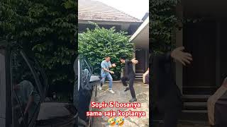 DASARA SOPIR KOPLAK drivermuda hiburan pagihari kocak viralvideo vidoeshort [upl. by Sipple]