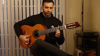 Solea By Sabicas Bronce Gitano pleayd by Amir Mafakher new Rosewood Guitar sound [upl. by Nwahc]