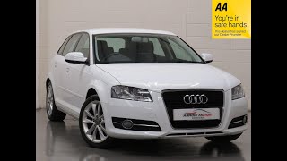 AUDI A3 Sport 5 Door  Arrow Motor Company  Used Cars Darlington [upl. by Sibie]