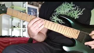 Cannibal Corpse  Scourge of Iron Guitar cover [upl. by Annasoh]