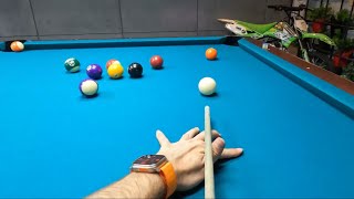 pool Headcam pov amp Table View Cue Ball Control asmr satisfying videos gopro [upl. by Guarino]