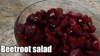 How I make beetroot salad Recipe 1  Simple Recipe [upl. by Schiffman92]