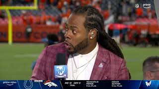 Richard Sherman Goes Off On Russell Wilson [upl. by Allimrac]