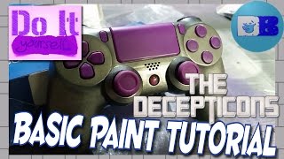 How to paint a Playstation 4 controller A Drumblanket DIY Tutorial [upl. by Barta]