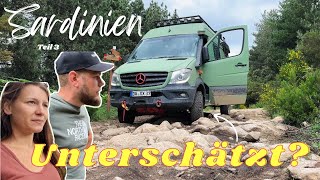 Haben wir die Situation UNTERSCHÄTZT 😰  Sardinien im Offroadcamper 🚐 [upl. by Pompei]