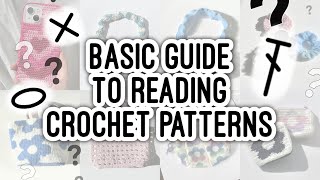 No worries Ill teach you how to read crochet patterns [upl. by Enilec]