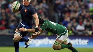 Grand Slam Years  Ireland Ireland v France 2009 1st Half [upl. by Atiniuq373]