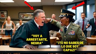 JUEZ CORRUPTO HUMILLA A UNA GENERAL NEGRA DEL EJÉRCITO 5 DÍAS DESPUÉS NADIE PUEDE CREER QUE [upl. by Nasya]