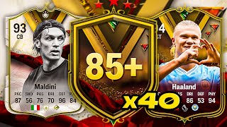 40x 85 PLAYER PICKS amp DYNASTIES PACKS 😨 FC 24 Ultimate Team [upl. by Anaujnas]