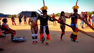 cultura indígena xingu kuarup indigenous tribe [upl. by Eitsyrhc]