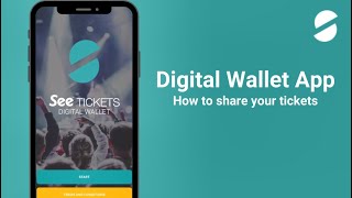 HOW TO SHARE YOUR TICKETS  SEE DIGITAL WALLET APP [upl. by Neuburger]