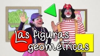 Las Figuras Geométricas para niños por los payasos Agapita y Potoco [upl. by Erek337]