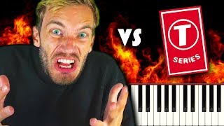 PewDiePie vs TSeries FINAL BOSS THEME warning epic [upl. by Htezzil]