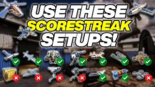 THE ONLY SCORESTREAKS YOU NEED in COD MOBILE  BEST SCORESTREAK LOADOUTS CODM [upl. by Ahselyt]