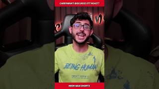 CarryMinati Bigg Boss OTT ROAST Reacts  CarryMinati Bigg Boss Roast News Shorts Facts shorts [upl. by Weisler700]