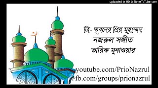 TriVubaner prio muhammad।। Nazrul Sangeet ।। Tariq Monawar ।। ত্রিভূবনের প্রিয় মুহাম্মদ [upl. by Athalia]