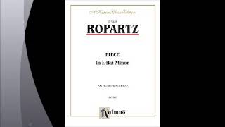 J Guy Ropartz  Piece in E flat pour Trombone et Piano Play Along [upl. by Alaikim]