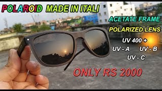 Polaroid Polarized Mens Sunglasses  PLD 2037S MNV Wayfarer Square Polaroid Eyewear Trends 2018 [upl. by Irec]