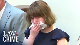 Carly Gregg Sobs After Receiving Guilty Verdict For Murdering Mother [upl. by Noelyn957]