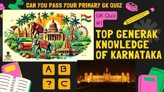 Karnataka GK The BEST 12 Questions for Competitive Exams [upl. by Aserret308]