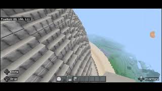 Minecraft on Android Sphere Construction episode 35 [upl. by Analahs399]