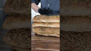 Parmesan 🧀 Oregano 🌿 Biga Sandwich Bread 🥖  Incredible Tasty shorts asmr [upl. by Nuj]